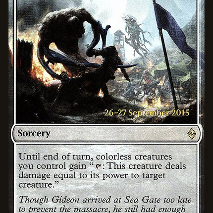 Gruesome Slaughter [Battle for Zendikar Prerelease Promos]