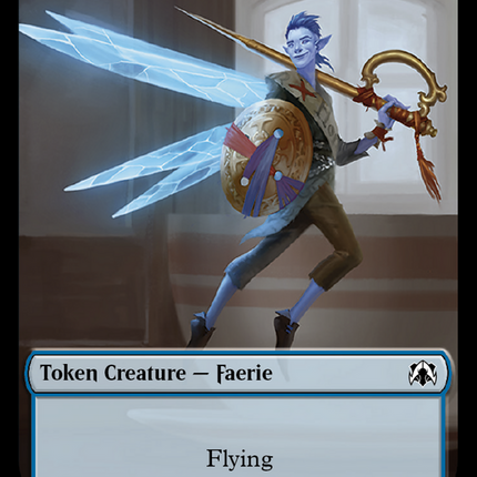 Elemental (22) // Faerie Double-Sided Token [March of the Machine Commander Tokens]