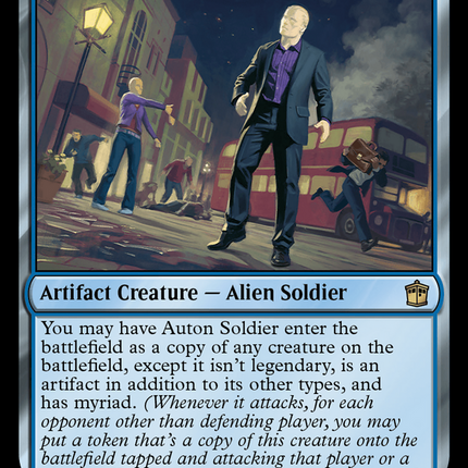 Auton Soldier (Surge Foil) [Doctor Who]