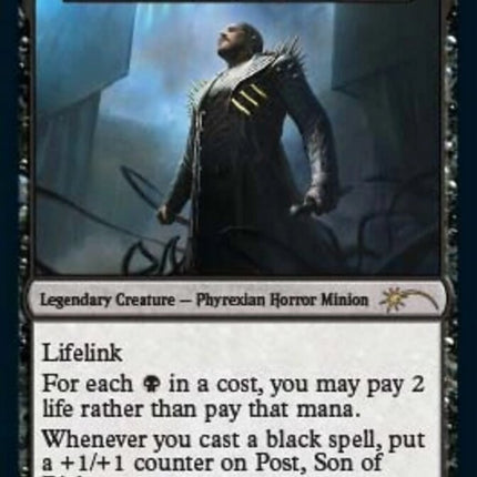 K'rrik, Son of Yawgmoth - Post, Son of Rich [Secret Lair Drop Series]