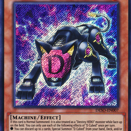 D Cubed [DESO-EN007] Secret Rare