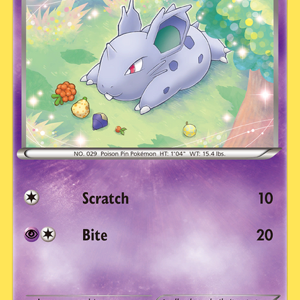Nidoran (66/160) (Female) [XY: Primal Clash]