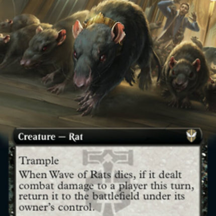 Wave of Rats (Extended Art) [Streets of New Capenna Commander]