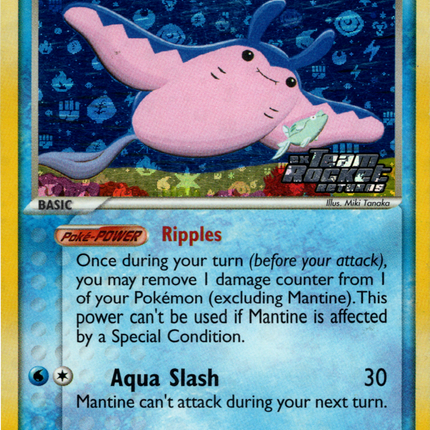 Mantine (45/109) (Stamped) [EX: Team Rocket Returns]
