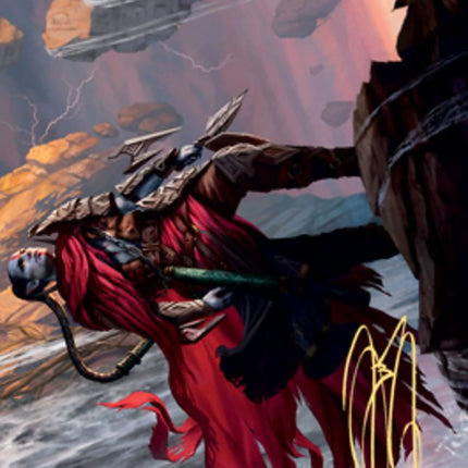 Anowon, the Ruin Thief Art Card (Gold-Stamped Signature) [Zendikar Rising Art Series]