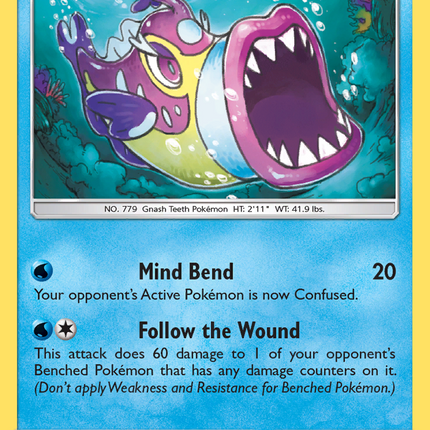 Bruxish (70/214) [Sun & Moon: Lost Thunder]