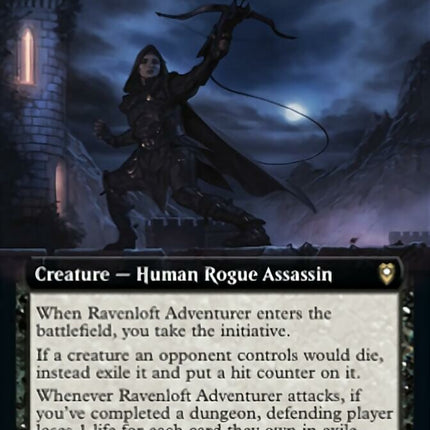 Ravenloft Adventurer (Extended Art) [Commander Legends: Battle for Baldur's Gate]