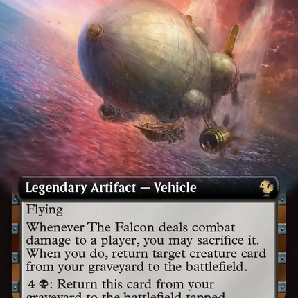 The Falcon, Airship Restored (Extended Art) [FINAL FANTASY Commander]
