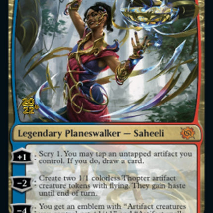Saheeli, Filigree Master [The Brothers' War Prerelease Promos]