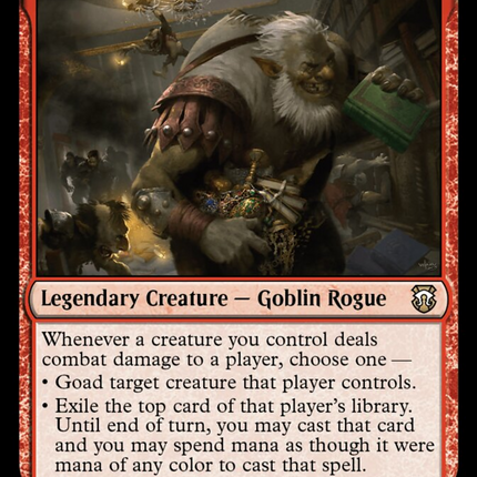 Grenzo, Havoc Raiser (Ripple Foil) [Modern Horizons 3 Commander]