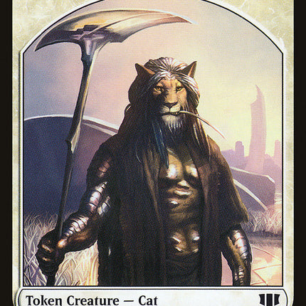 Angel // Cat Double-Sided Token [Commander 2014 Tokens]