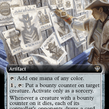 Bounty Board (Extended Art) [Outlaws of Thunder Junction Commander]