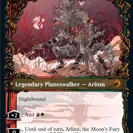 Arlinn, the Pack's Hope // Arlinn, the Moon's Fury (Showcase Equinox) [Innistrad: Midnight Hunt]