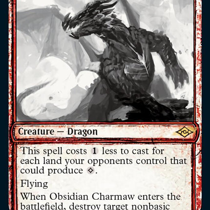 Obsidian Charmaw (Sketch) [Modern Horizons 2]