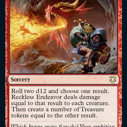 Reckless Endeavor [Dungeons & Dragons: Adventures in the Forgotten Realms Commander]