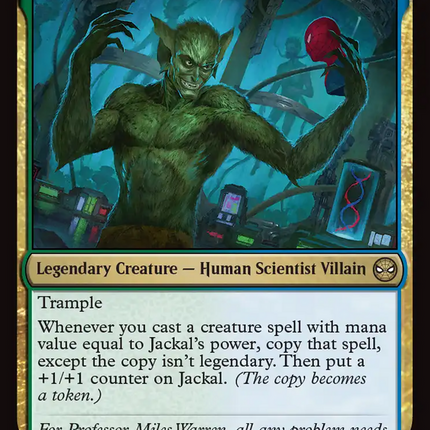 Jackal, Genius Geneticist [Marvel's Spider-Man]