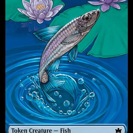 Fish (BLB) // Kobolds of Kher Keep (MKC) Double-Sided Token [The List]