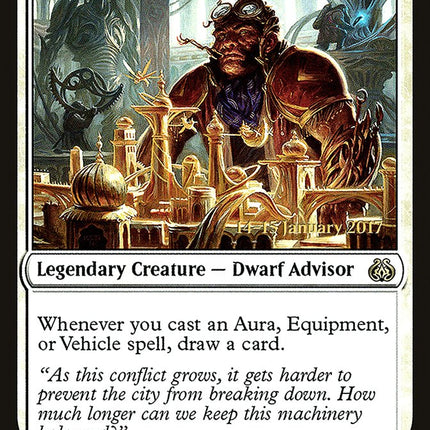 Sram, Senior Edificer [Aether Revolt Prerelease Promos]