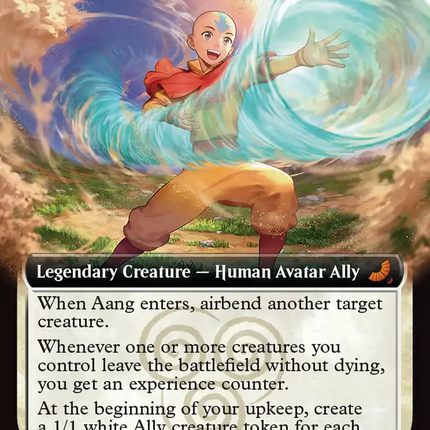 Aang, Airbending Master (Extended Art) [Avatar: The Last Airbender: Eternal-Legal]