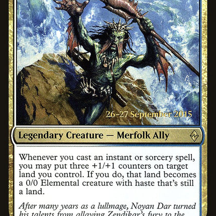 Noyan Dar, Roil Shaper [Battle for Zendikar Prerelease Promos]