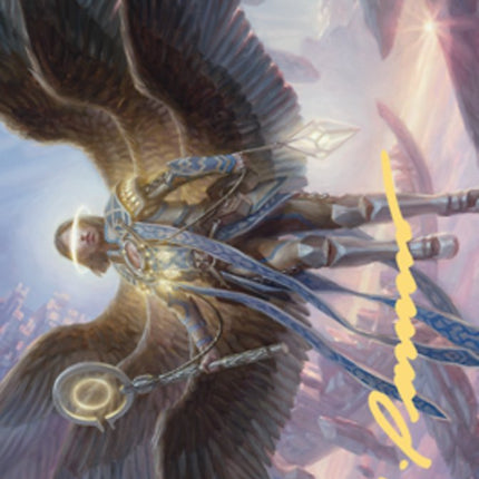 Angel of Destiny Art Card (Gold-Stamped Signature) [Zendikar Rising Art Series]