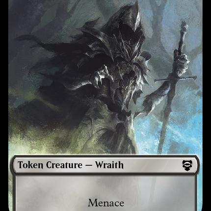 Goblin // Wraith Double-Sided Token [The Lord of the Rings: Tales of Middle-Earth Commander Tokens]