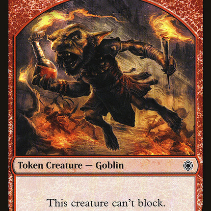 Goblin Token [Conspiracy: Take the Crown Tokens]