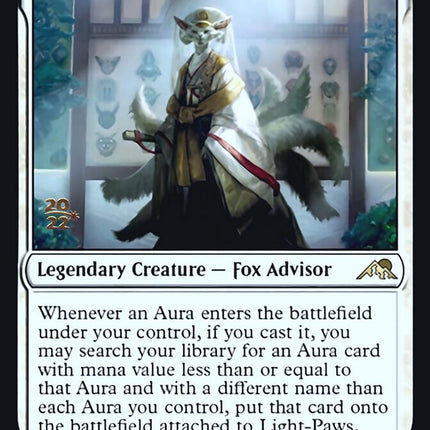 Light-Paws, Emperor's Voice [Kamigawa: Neon Dynasty Prerelease Promos]