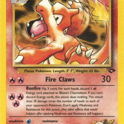 Blaine's Charmeleon (31/132) [Gym Challenge Unlimited]