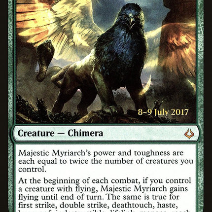 Majestic Myriarch [Hour of Devastation Prerelease Promos]