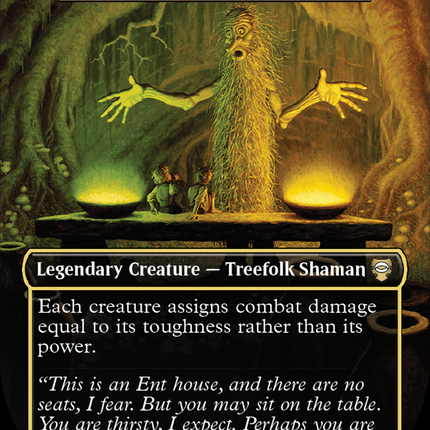 Treebeard, Eldest of Ents - Doran, the Siege Tower (Borderless) [The Lord of the Rings: Tales of Middle-Earth Commander]