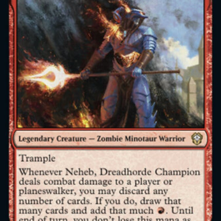 Neheb, Dreadhorde Champion [Dominaria United Commander]