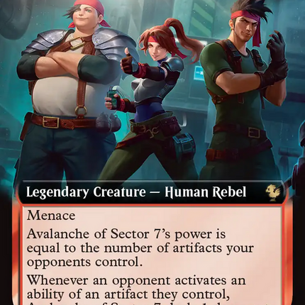 Avalanche of Sector 7 (Extended Art) [FINAL FANTASY Commander]