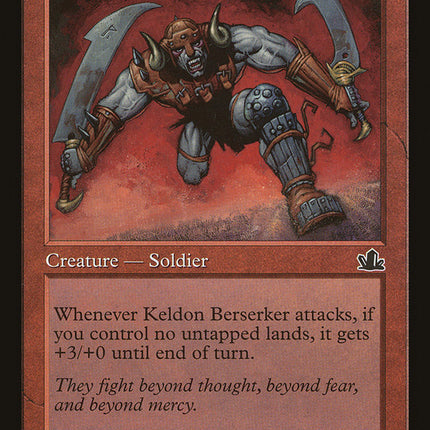 Keldon Berserker [Prophecy]