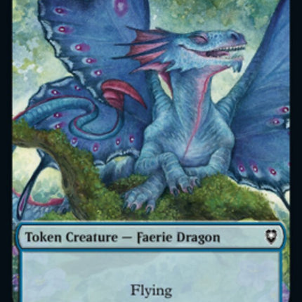 Faerie Dragon Token [Commander Legends: Battle for Baldur's Gate Tokens]