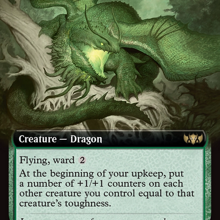 Canopy Gargantuan (Extended Art) [Tarkir: Dragonstorm Commander]