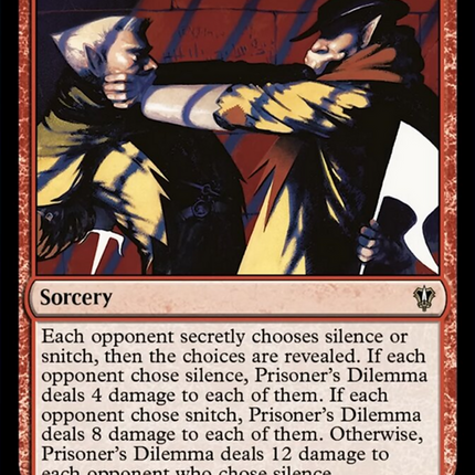 Prisoner's Dilemma [Murders at Karlov Manor Commander]