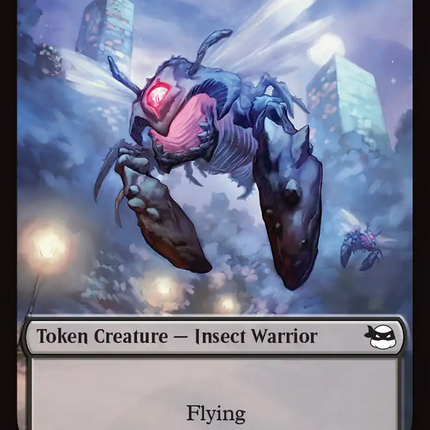 Insect Warrior // Food Double-Sided Token [Teenage Mutant Ninja Turtles Tokens]