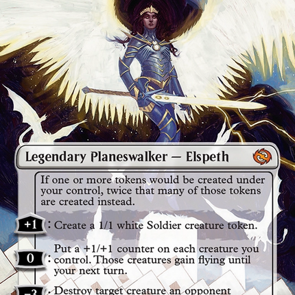 Elspeth, Storm Slayer (Borderless) [Tarkir: Dragonstorm]