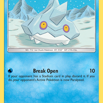 Bergmite (29/131) [Sun & Moon: Forbidden Light]
