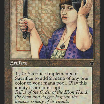 Implements of Sacrifice [Fallen Empires]