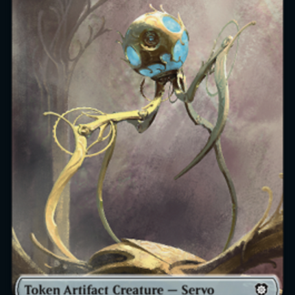 Servo // Eldrazi Double-Sided Token [The Brothers' War Commander Tokens]