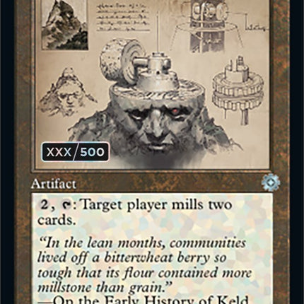 Millstone (Retro Schematic) (Serialized) [The Brothers' War Retro Artifacts]