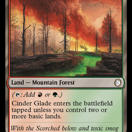 Cinder Glade (Surge Foil) [Fallout]