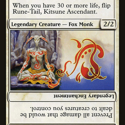 Rune-Tail, Kitsune Ascendant // Rune-Tail's Essence [Saviors of Kamigawa]