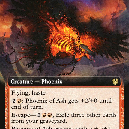 Phoenix of Ash (Extended Art) [Theros Beyond Death]