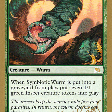 Symbiotic Wurm (Peer Kroger) [World Championship Decks 2003]