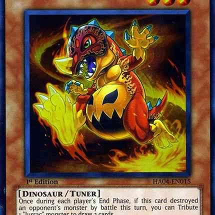 Jurrac Dino [HA04-EN015] Super Rare