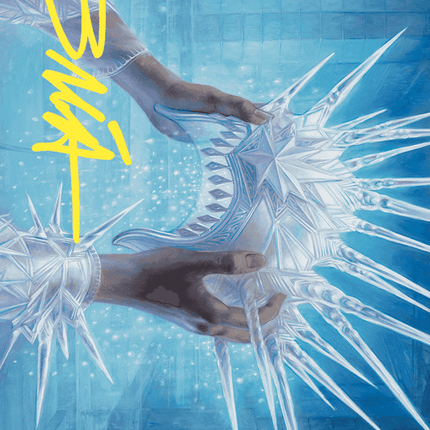 Hylda's Crown of Winter Art Card (Gold-Stamped Signature) [Wilds of Eldraine Art Series]