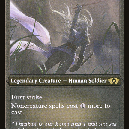 Thalia, Guardian of Thraben (Foil Etched) [Multiverse Legends]